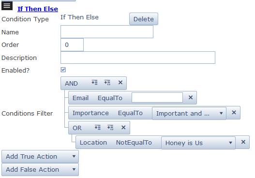 Figure 4: If then else Condition